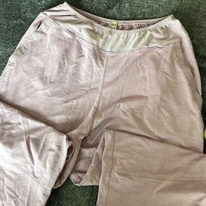 Free people purple lounge pants size small